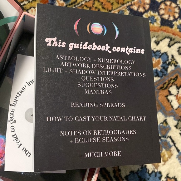 CELESTIAL BODIES ORACLE DECK w/ LEARNING TOOL + GUIDEBOOK (ALTAR SIZE) - Picture 13 of 16